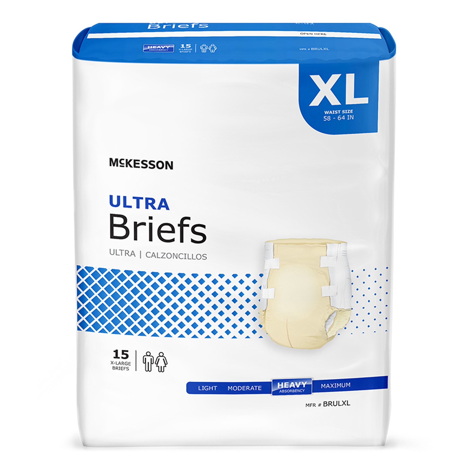 McKesson Ultra Briefs Heavy Absorbency