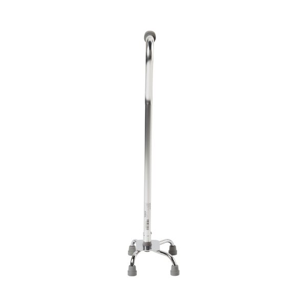 McKesson Steel Chrome Offset Quad Cane