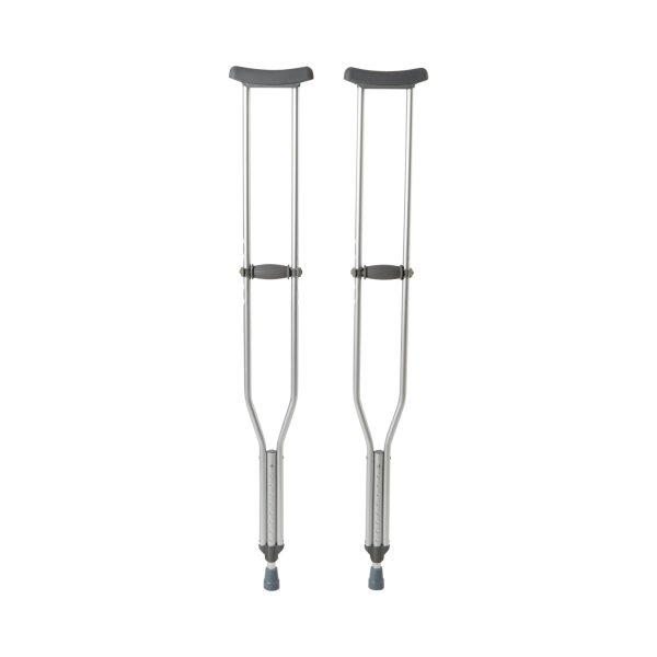 McKesson Underarm Crutches, Aluminium Frame