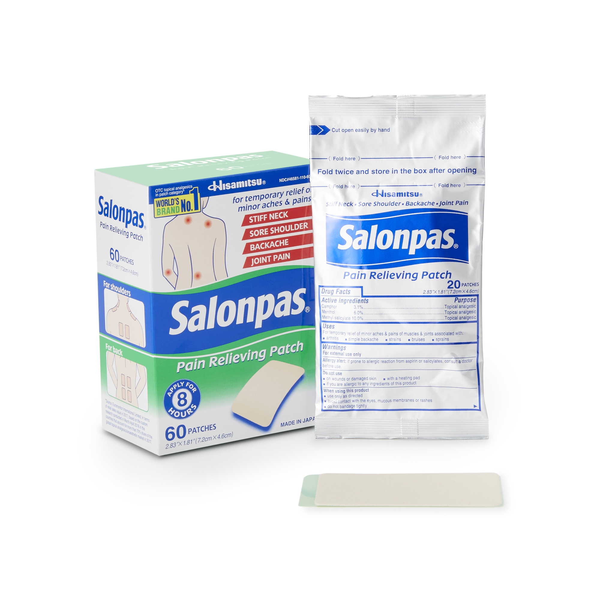 Salonpas Pain Relieving Patches Salonpas Pain Relieving Patches
