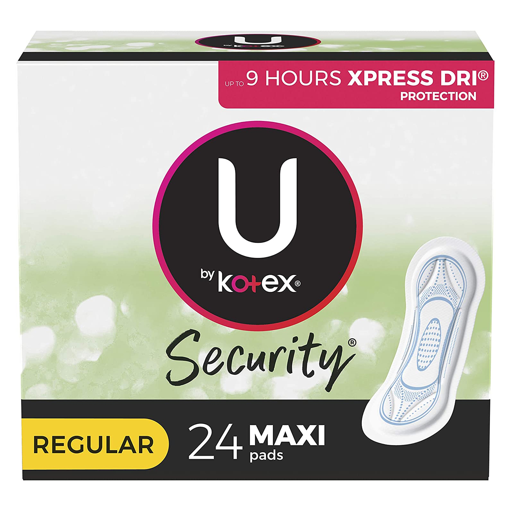 U by Kotex Feminine Pad Security Maxi