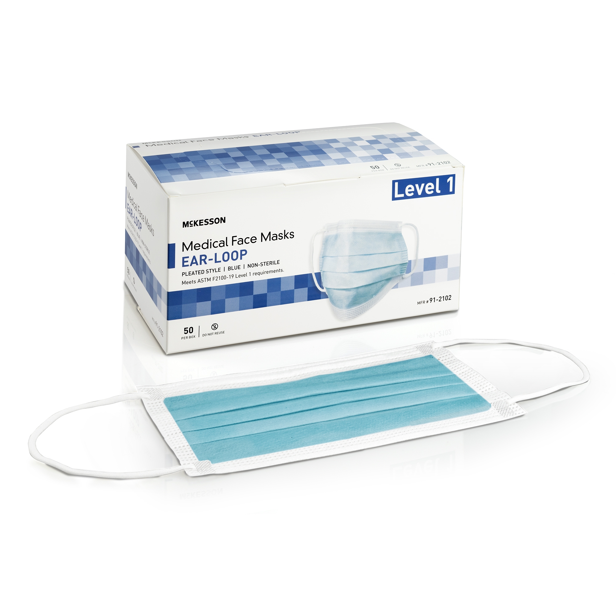 McKesson Medical Face Masks with Earloop McKesson Medical Face Masks with Earloop