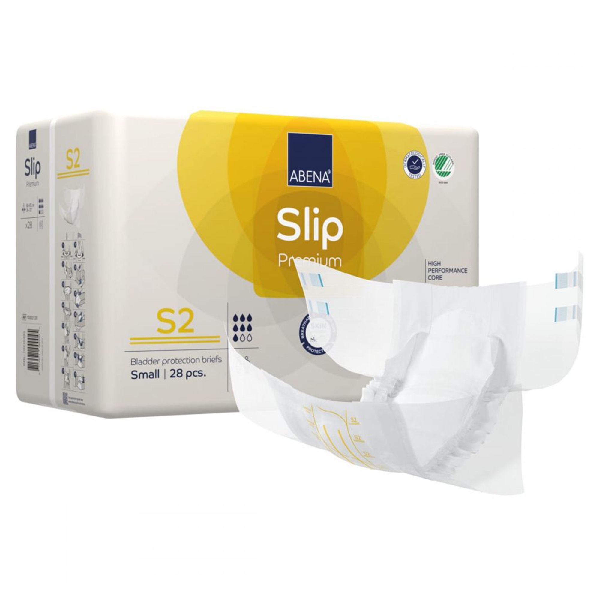 Abena Slip Premium Diapers with Tabs Abena Slip Premium Diapers with Tabs