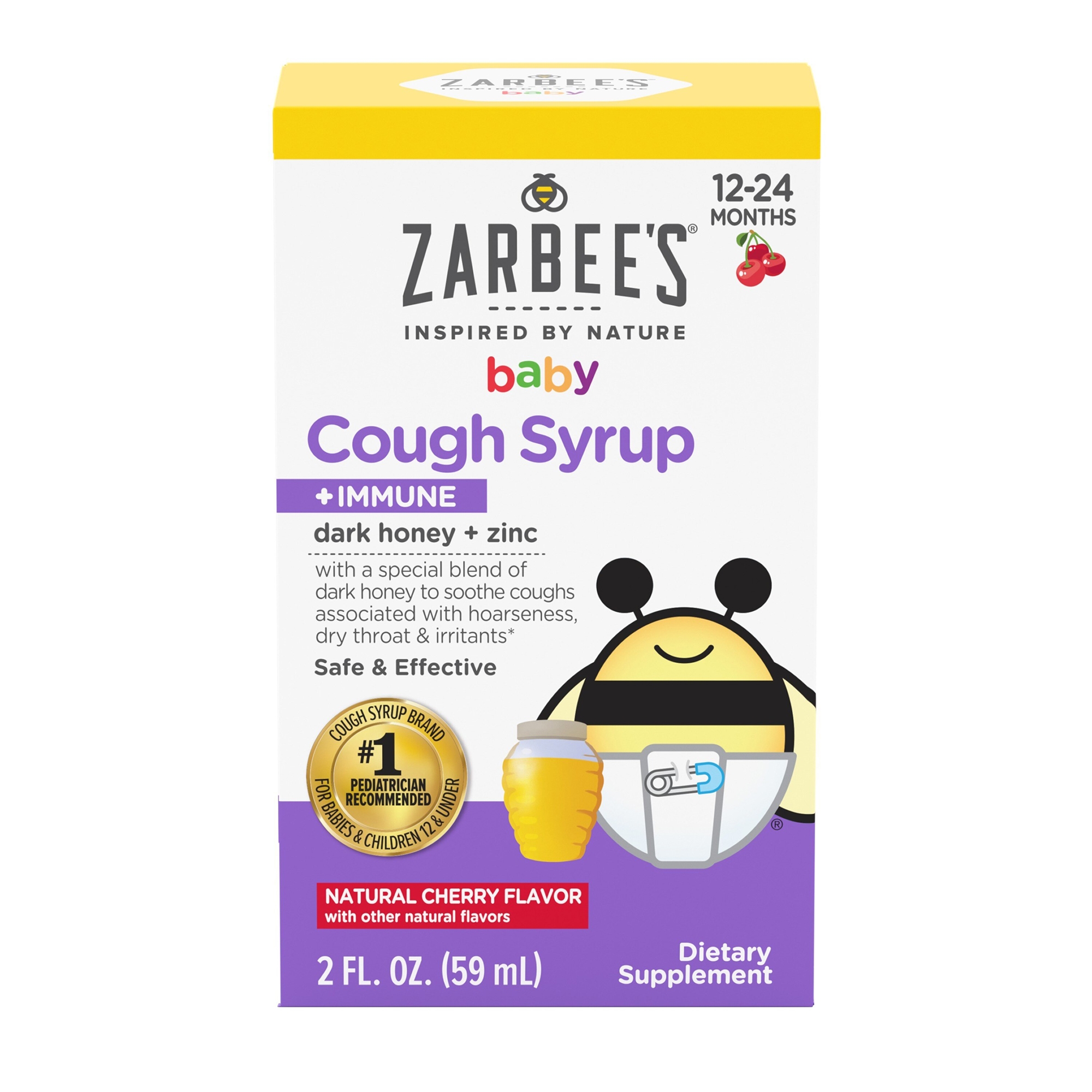Zarbee's Baby Cough Syrup + Immune Zarbee's Baby Cough Syrup + Immune