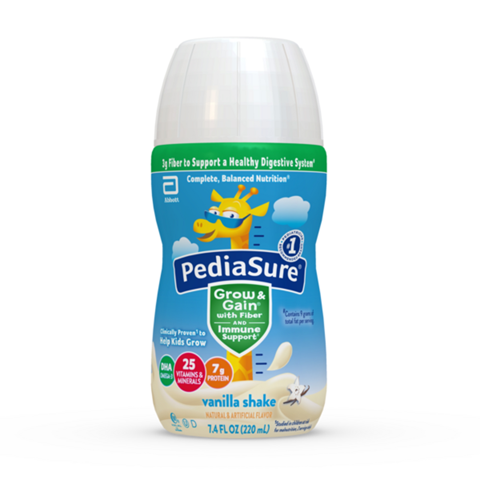 PediaSure Grow & Gain Pediatric Shake with Fiber