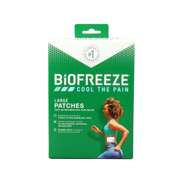 Biofreeze Pain Relief Patches, Extra Large