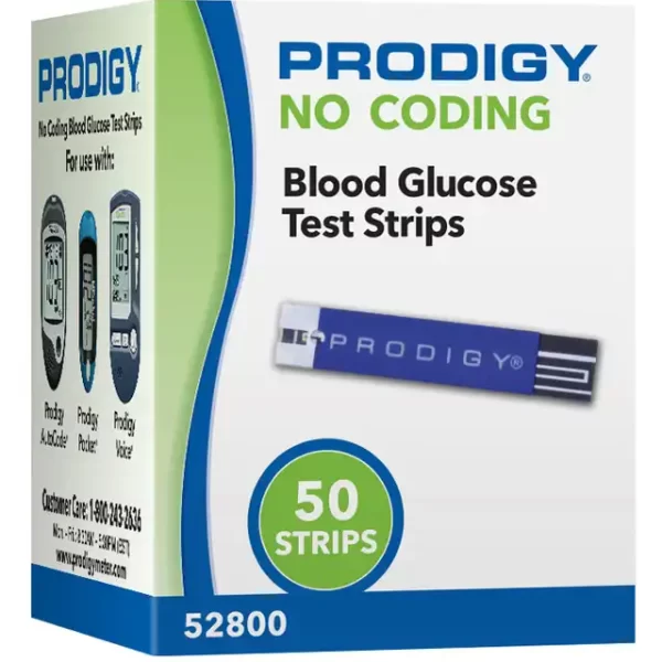 Prodigy Blood Glucose Test Strips