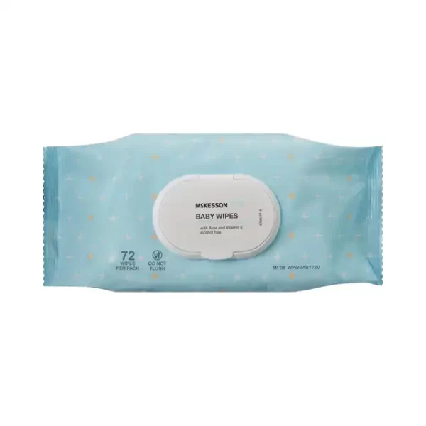 McKesson Baby Wipes with Aloe and Vitamin E