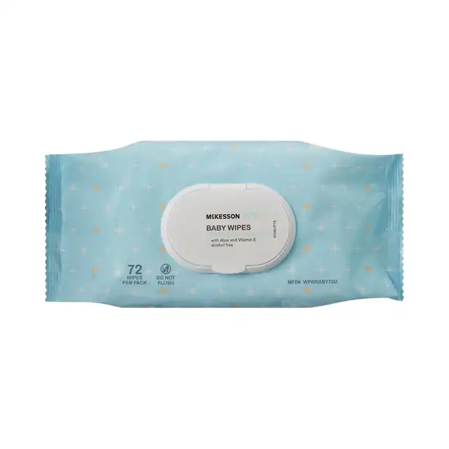 McKesson Baby Wipes with Aloe and Vitamin E McKesson Baby Wipes with Aloe and Vitamin E