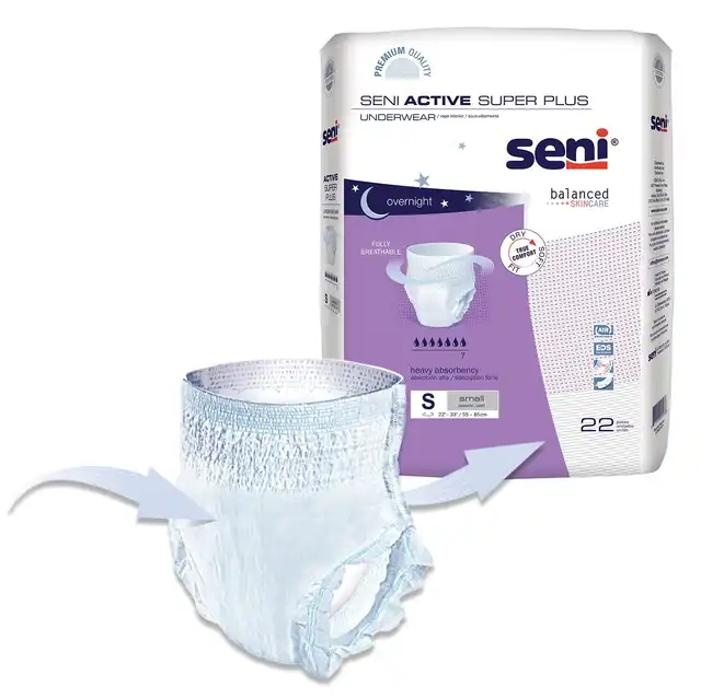 Seni Active Super Plus Underwear, Overnight