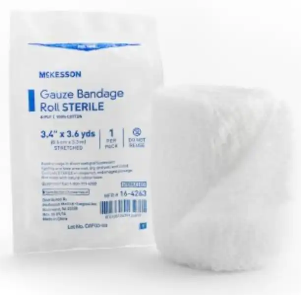 McKesson 6-Ply Gauze Bandage Roll