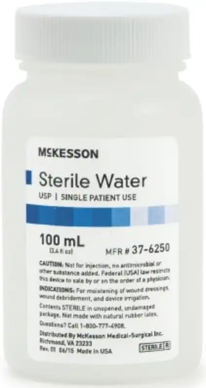 McKesson Irrigation Solution, Sterile Water