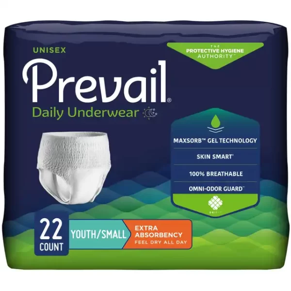 Prevail Incontinence Underwear for Men & Women, Extra Absorbency