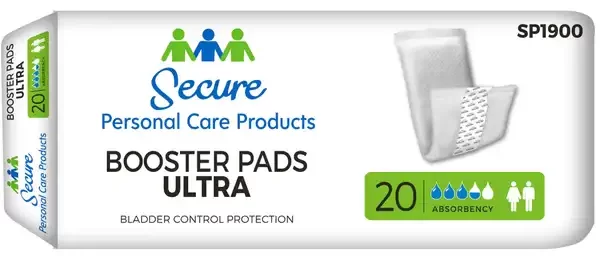Secure Personal Care Products Booster Pads Ultra