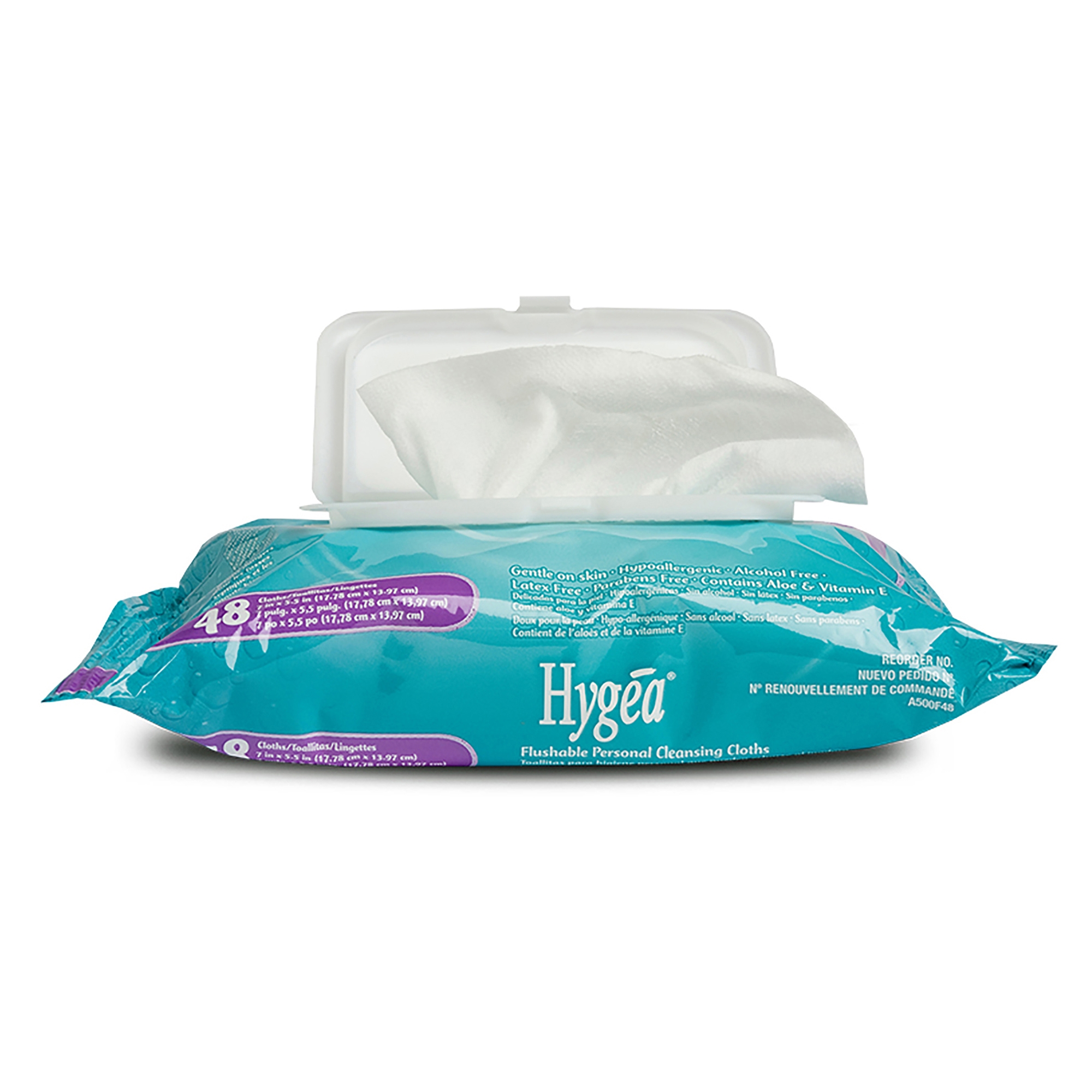 Hygea Flushable Personal Wipes