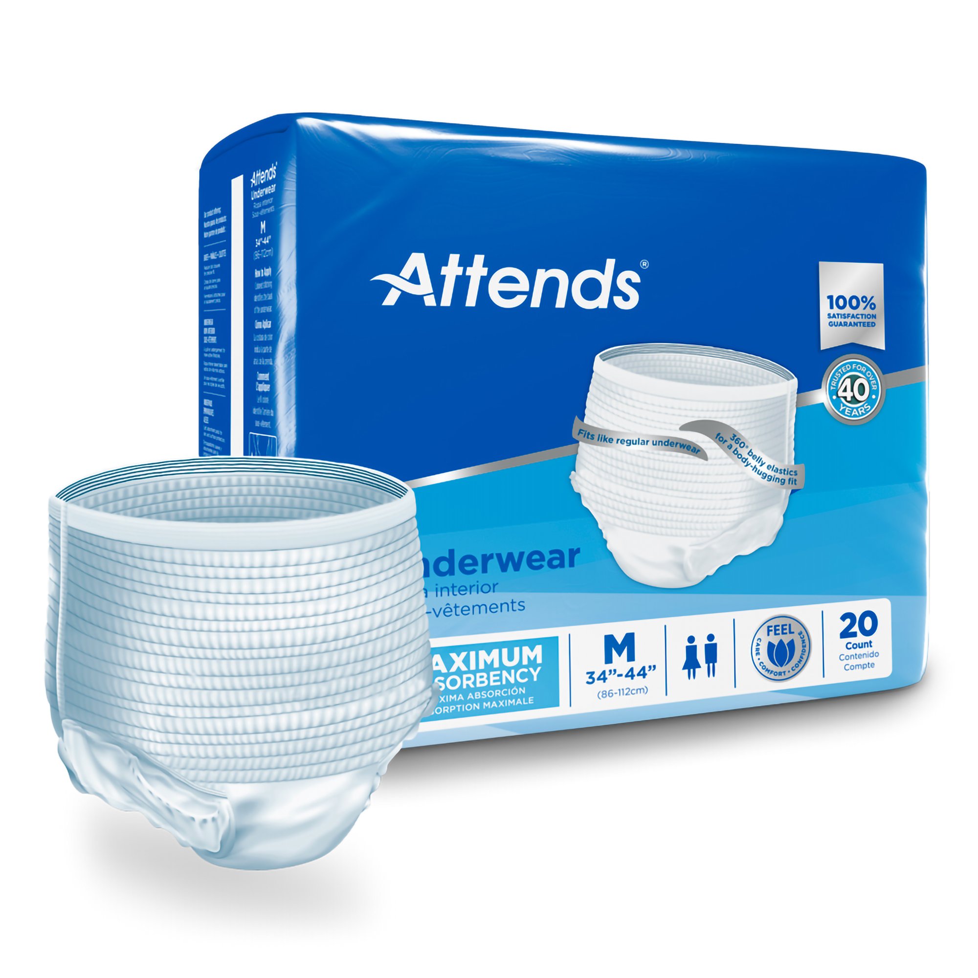 Attends Underwear, Extra Heavy Absorbency Attends Underwear, Extra Heavy Absorbency