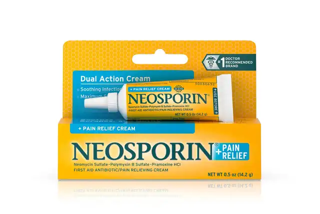 Neosporin + Pain Relief Dual Action Cream