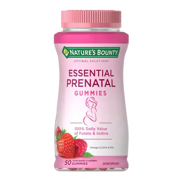 Nature's Bounty Essential Prenatal Gummy Vitamins