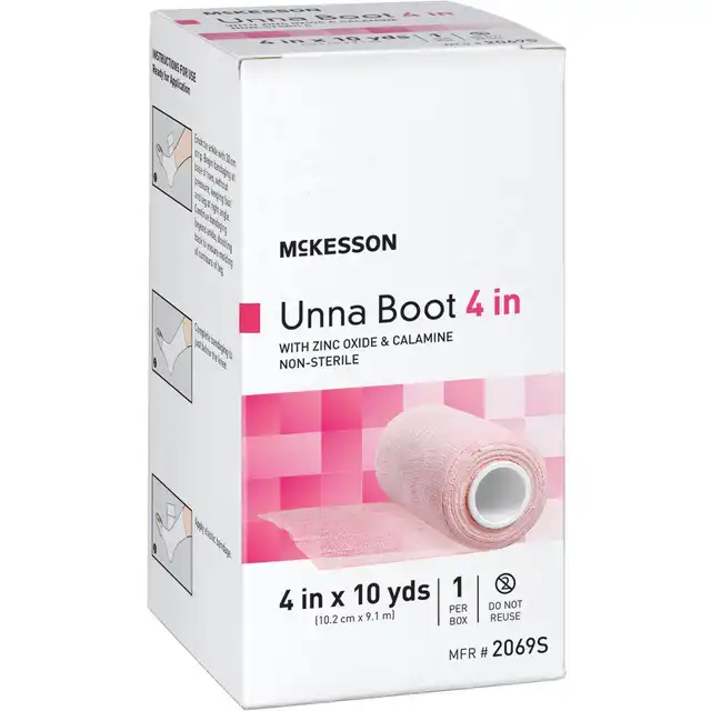 Mckesson Unna Boot with Zinc Oxide and Calamine