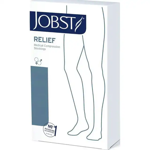 59849_source_1731091596 JOBST Relief Thigh High Medical Compression Stockings with Silicone Band, 20-30 mmHg