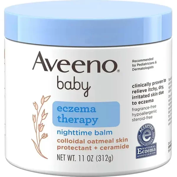 Aveeno Baby Eczema Therapy Nighttime Balm