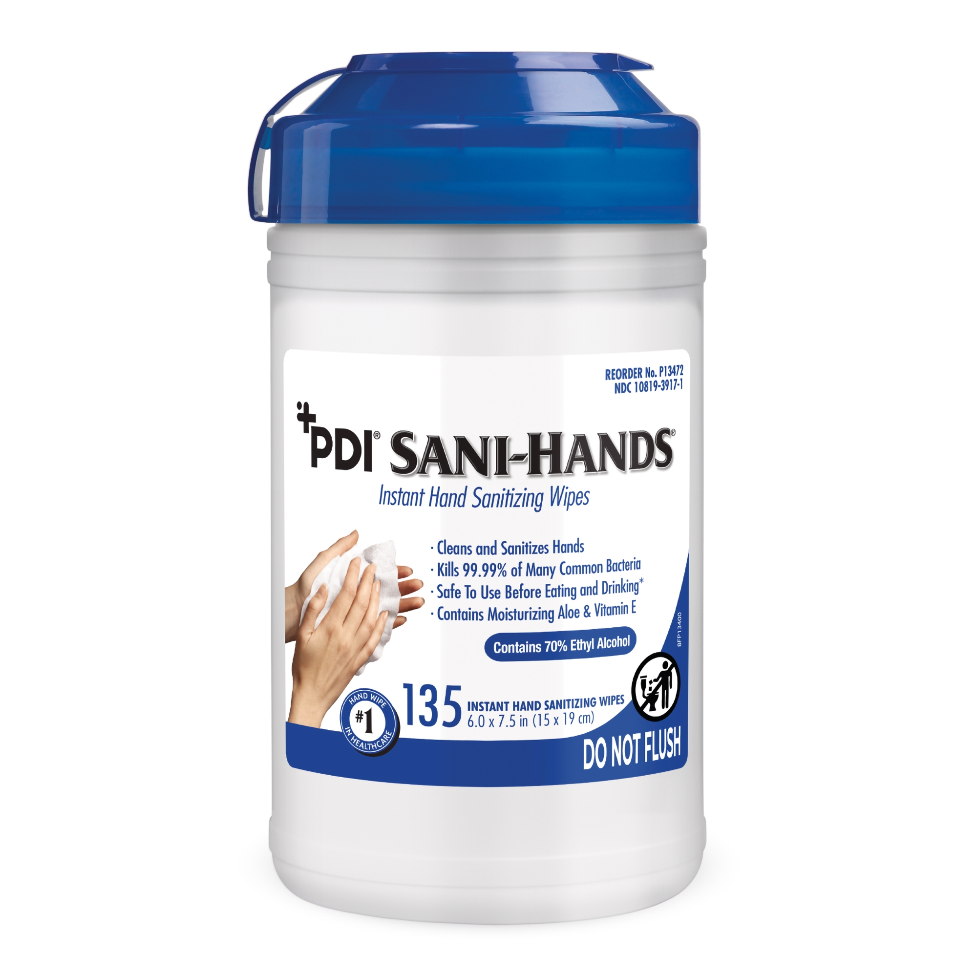 Sani-Hands Hand Sanitizing Alcohol Wipe Sani-Hands Hand Sanitizing Alcohol Wipe