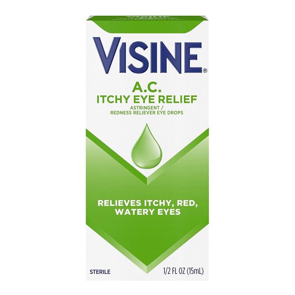 Visine AC Itchy Eye Relief Eye Drops