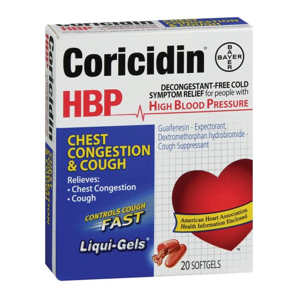 Coricidin HBP Cold and Cough Relief