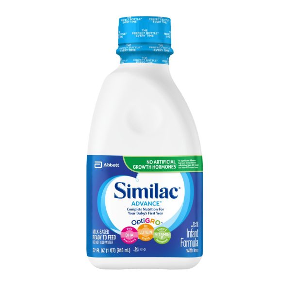 Similac Advance Opti Gro Infant Formula Ready-to-Use 32 oz