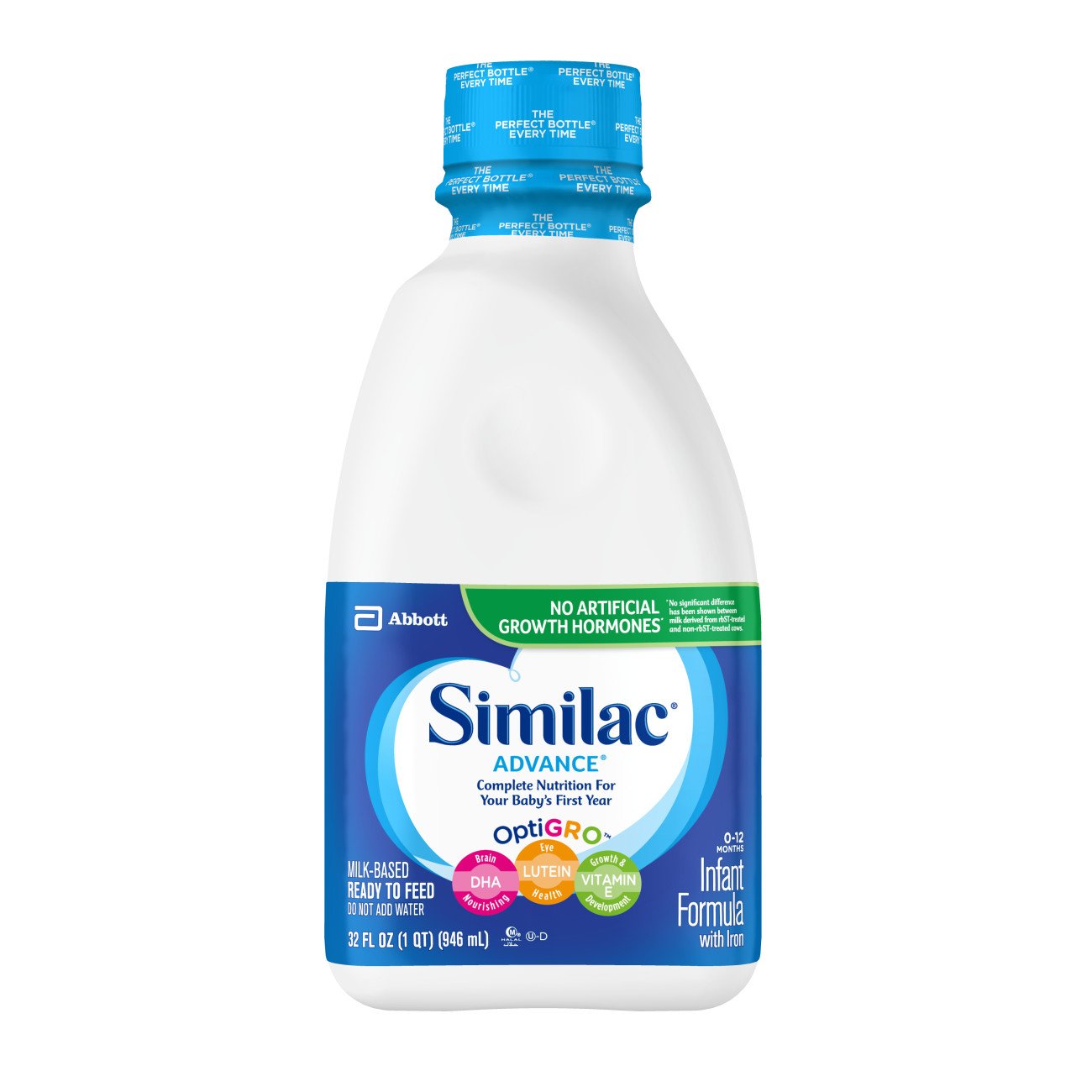 Similac Advance Opti Gro Infant Formula Ready-to-Use 32 oz Similac Advance Opti Gro Infant Formula Ready-to-Use 32 oz