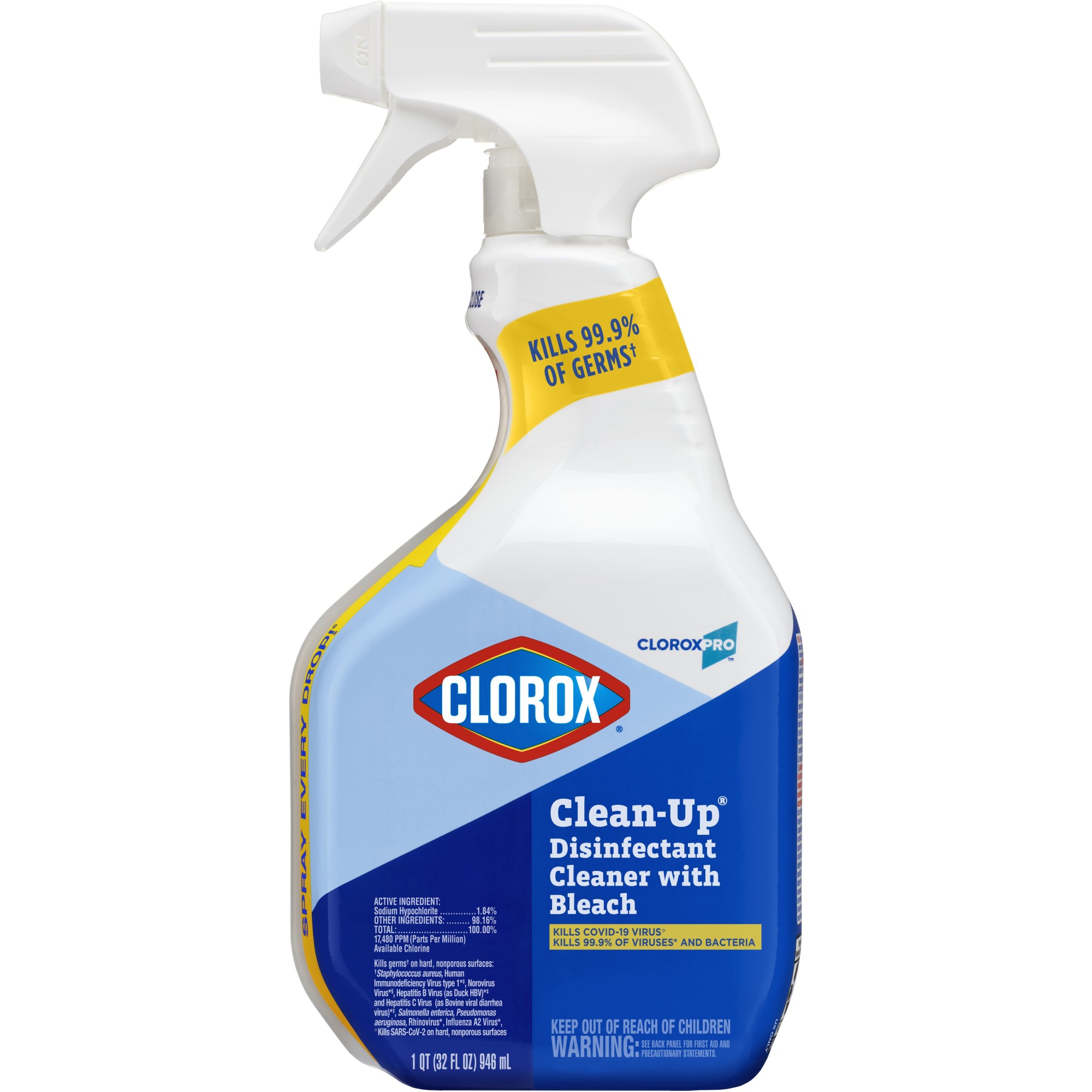 Clorox Clean-Up with Bleach Surface Disinfectant Clorox Clean-Up with Bleach Surface Disinfectant