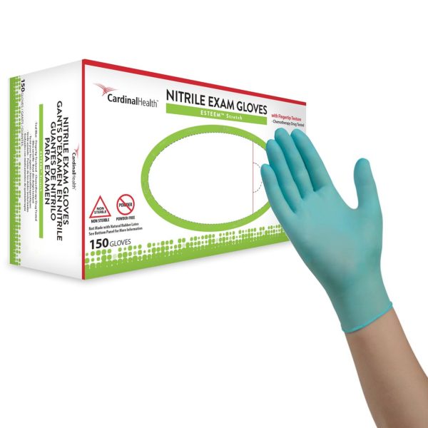 Cardinal Health Esteem Stretch Nitrile Exam Gloves