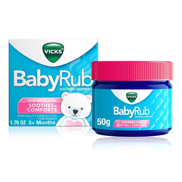 Vicks BabyRub Gentle Care for Comfort and Relief