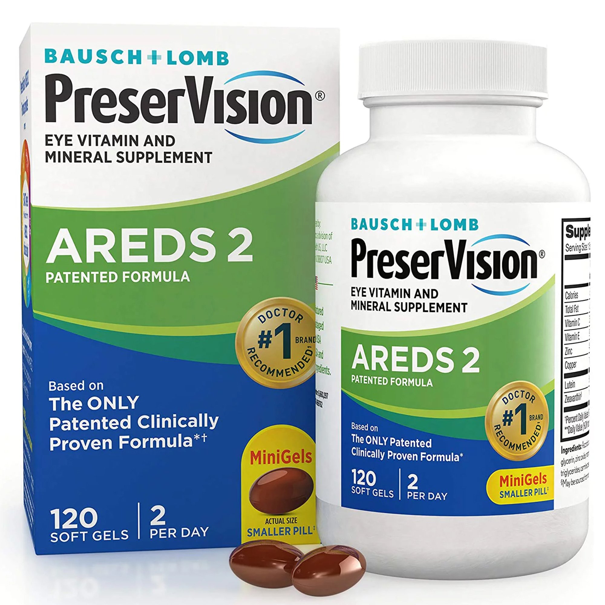 PreserVision Areds 2 Eye Vitamin & Mineral Supplement