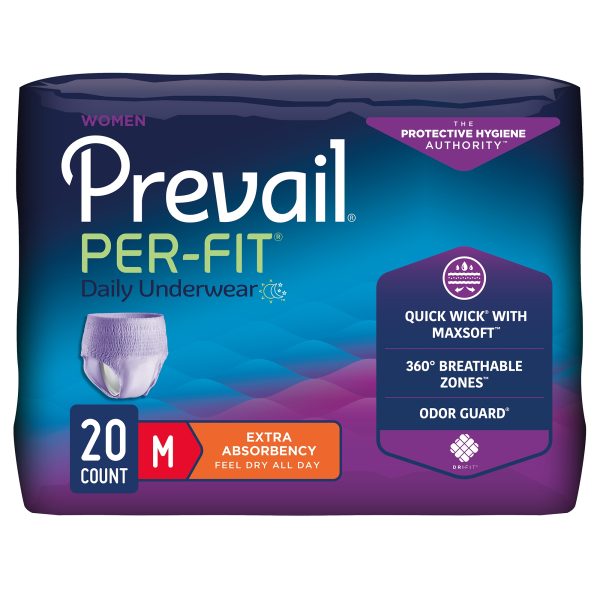 Prevail Per-Fit Incontinence Protective Underwear for Women