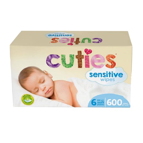 Cuties Baby Wipes with Aloe and Vitamin E