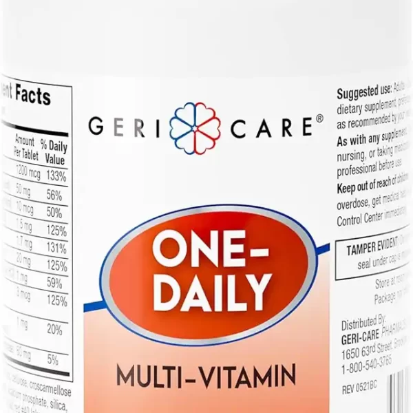 Geri-Care One-Daily Multi-Vitamin Dietary Supplement