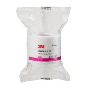 3M Medipore H Soft Cloth Surgical Tape (1 inch x 10 yards – Case of 24)