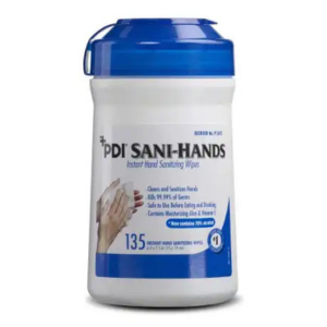 Sani-Hands Hand Sanitizing Alcohol Wipes (135 per Canister)