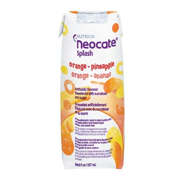 Neocate Splash Amino Acid Formula, Orange & Pineapple