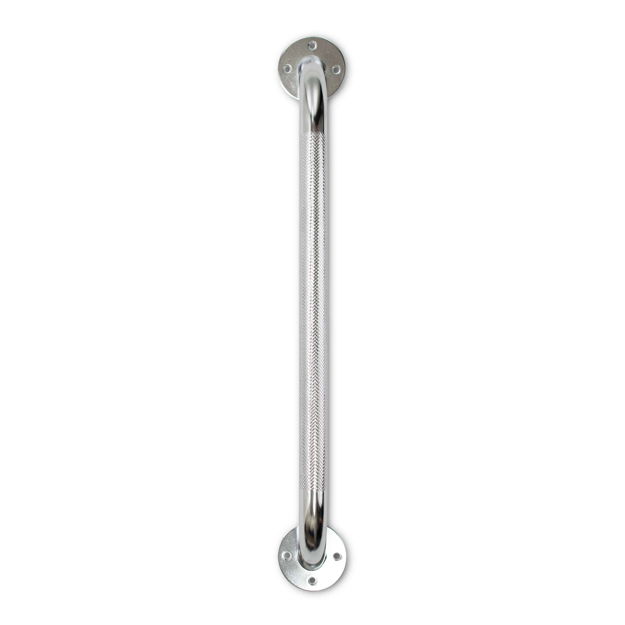 McKesson Steel Wall Grab Bar, Knurled Steel McKesson Steel Wall Grab Bar, Knurled Steel