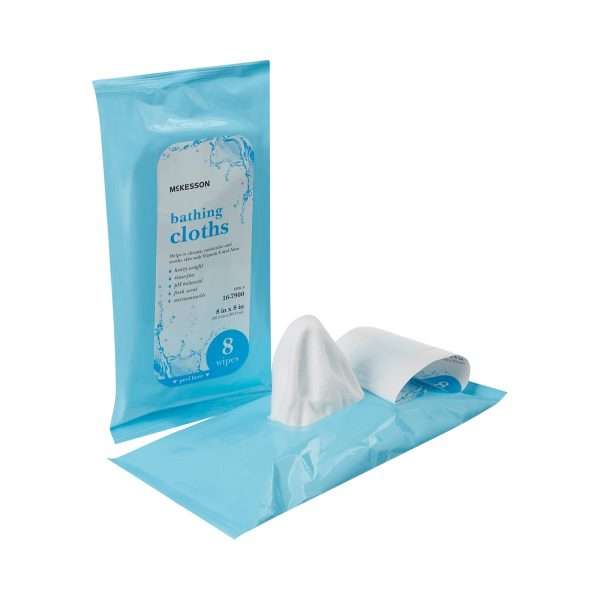 McKesson Rinse-Free Bathing Cloths