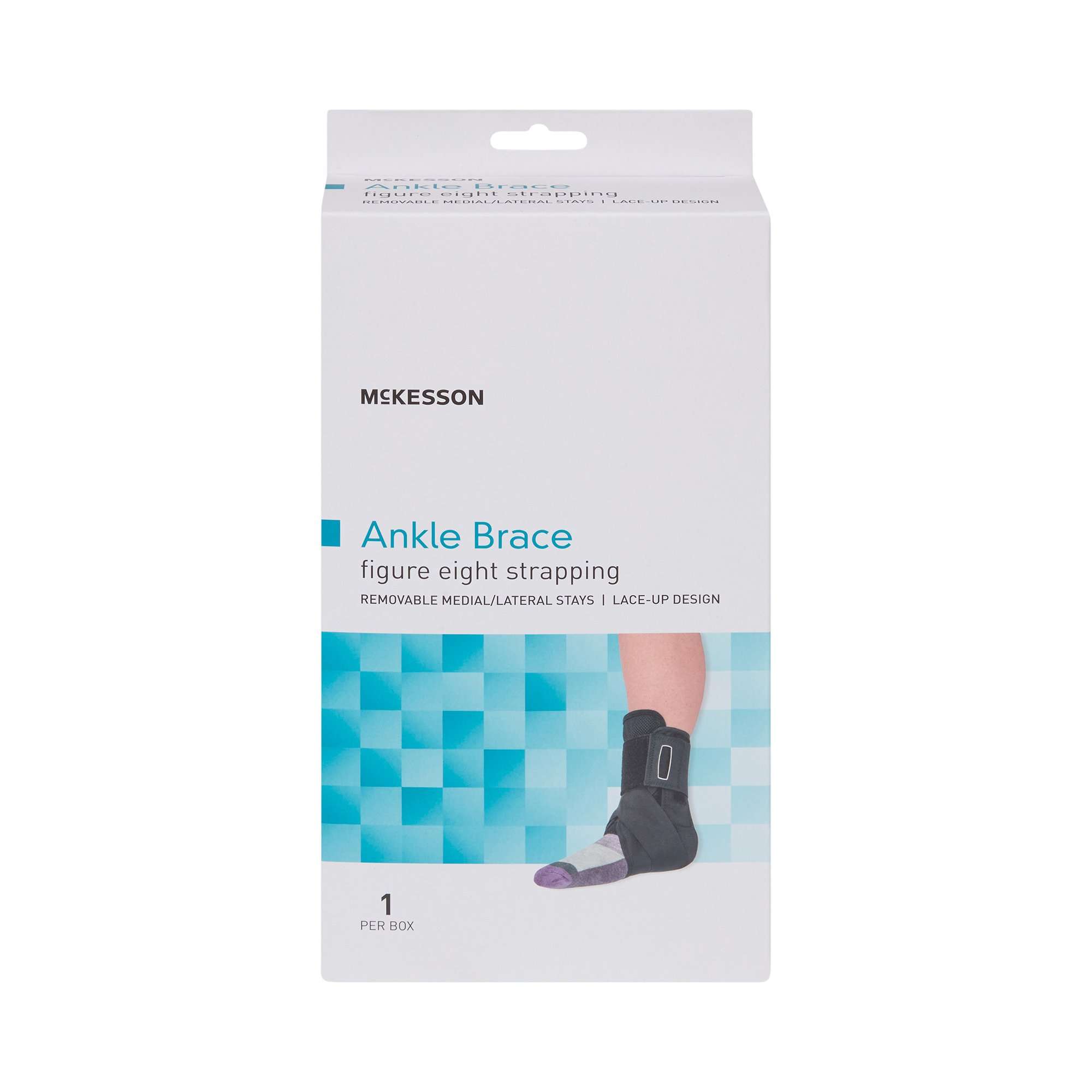 1159073_pkgfront McKesson Figure Eight Strapping Ankle Brace