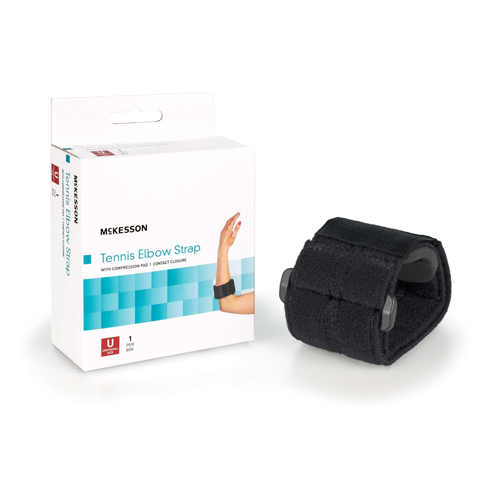 McKesson Tennis Elbow Strap with Compression Pad McKesson Tennis Elbow Strap with Compression Pad