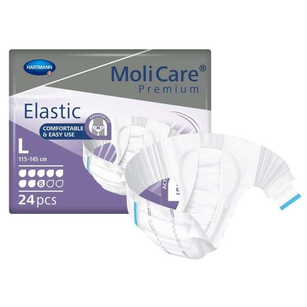MoliCare Premium Elastic 8D Diapers with Tabs