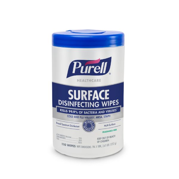 Purell Healthcare Surface Disinfectant Wipes