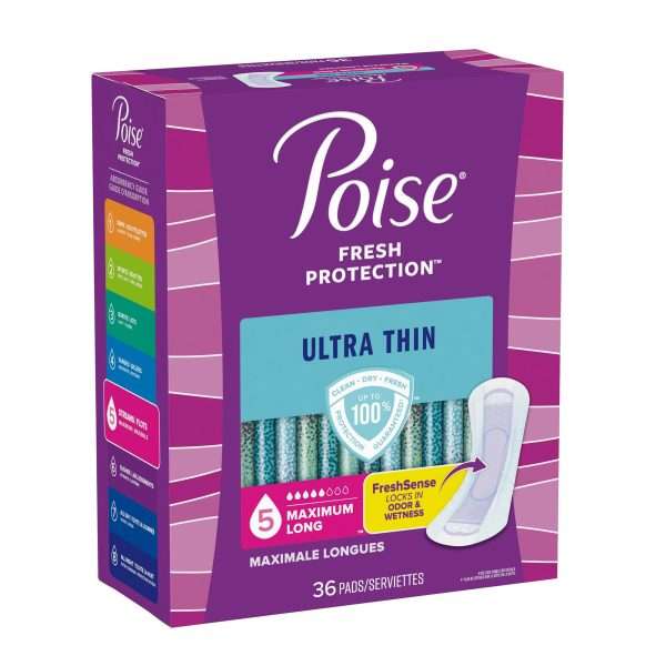 Poise Fresh Protection Ultra Thin Bladder Pads