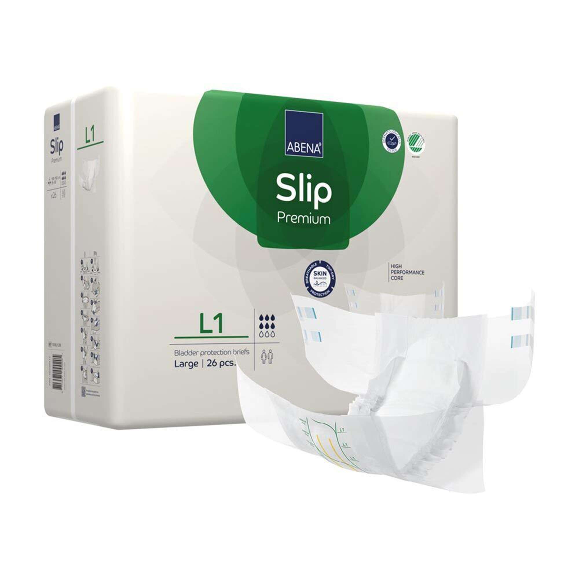 Abena Slip Premium Diapers with Tabs Abena Slip Premium Diapers with Tabs