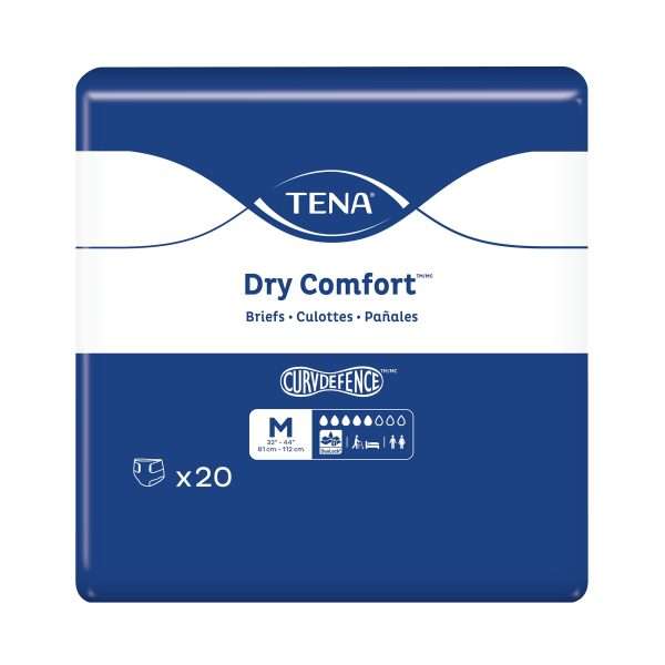 TENA Dry Comfort Incontinence Briefs