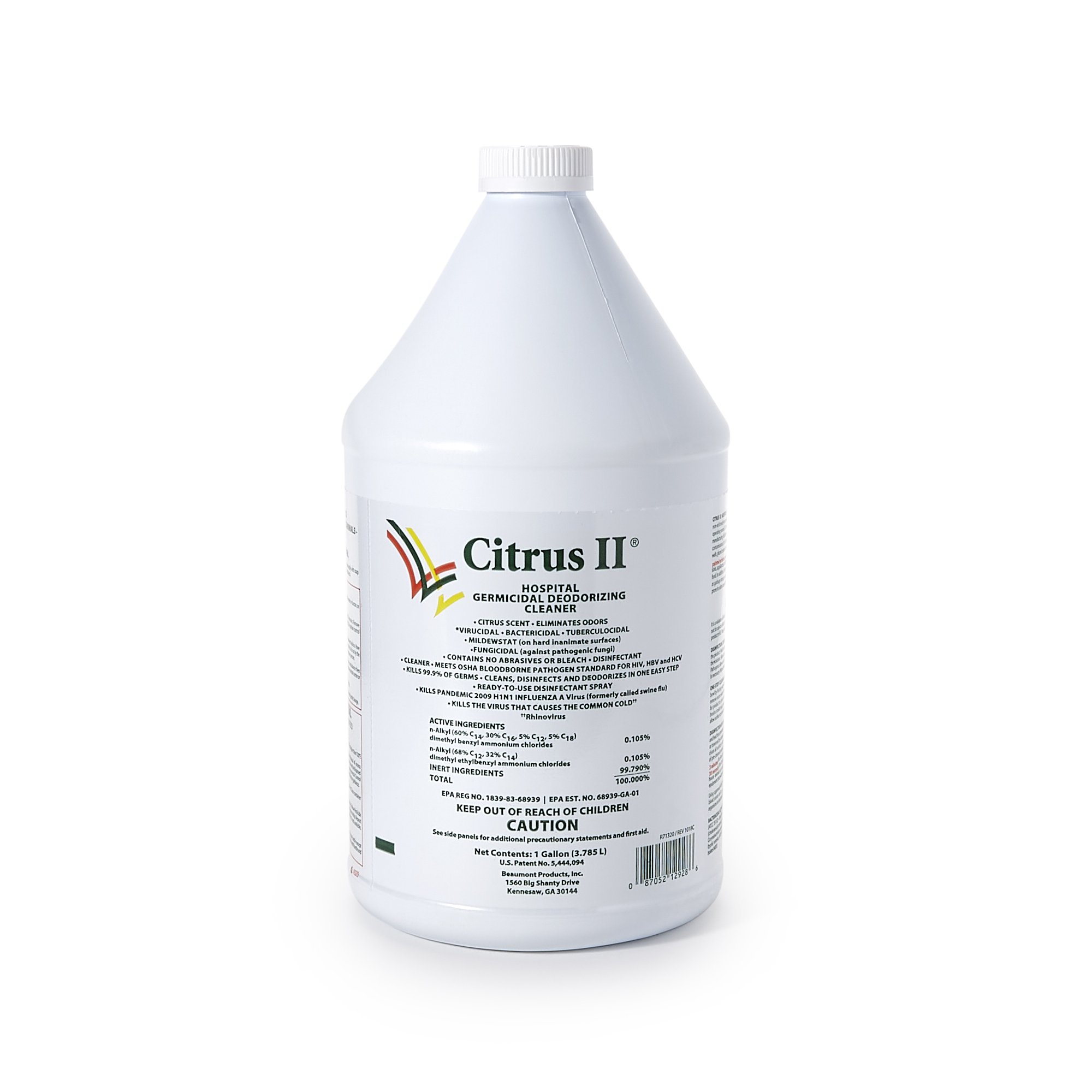 Beaumont Products Citrus II Deodorizing Germicidal Cleaner Beaumont Products Citrus II Deodorizing Germicidal Cleaner